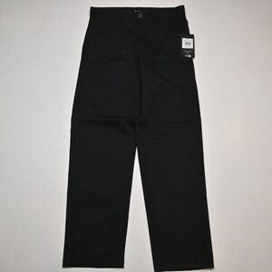 RVCA Pants Boys 16 28x28 Black Boys Weekend Fit‎ Cotton Blend Straight